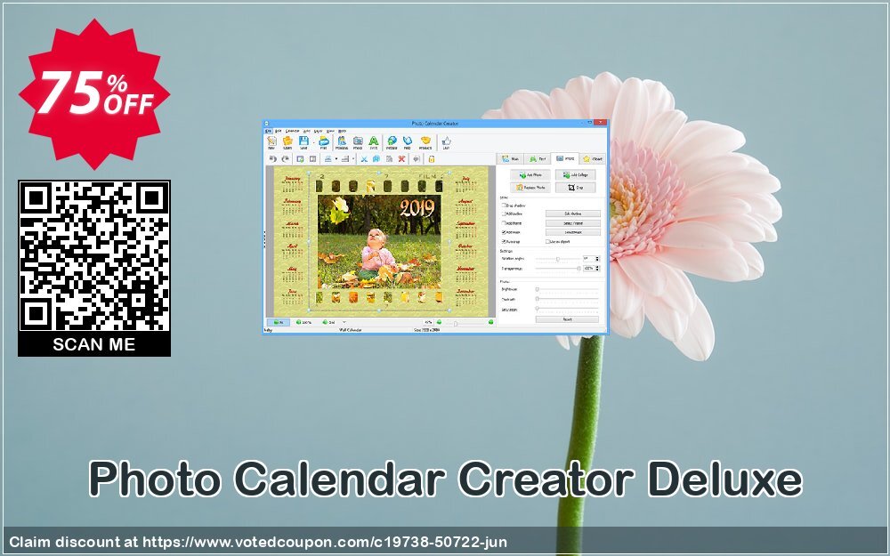 Photo Calendar Creator Deluxe Coupon Code Jul 2023, 75 OFF VotedCoupon