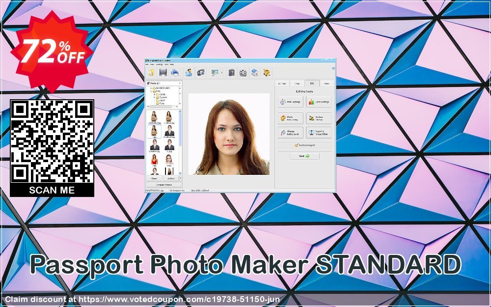 Passport Photo Maker STANDARD