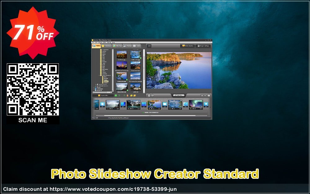Photo Slideshow Creator Standard Coupon, discount 71% OFF Photo Slideshow Creator Standard	, verified. Promotion: Staggering discount code of Photo Slideshow Creator Standard	, tested & approved