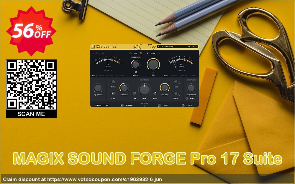 MAGIX SOUND FORGE Pro Suite 17.0.2.109 download the last version for iphone
