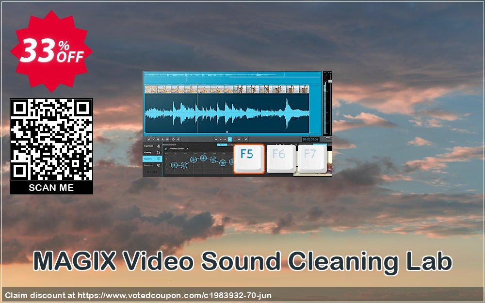 MAGIX Video Sound Cleaning Lab Coupon, discount 33% OFF MAGIX Video Sound Cleaning Lab, verified. Promotion: Special promo code of MAGIX Video Sound Cleaning Lab, tested & approved
