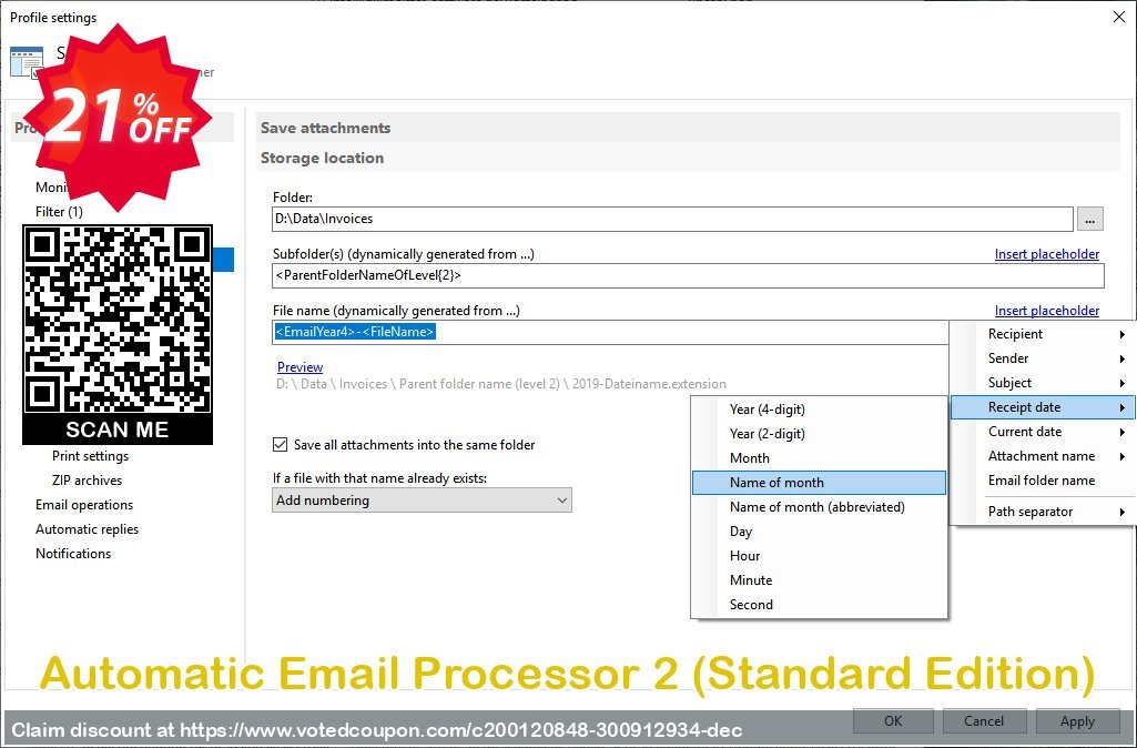 Automatic Email Processor 2, Standard Edition  Coupon Code Jun 2024, 21% OFF - VotedCoupon