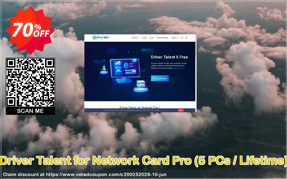 Driver Talent for Network Card Pro, 5 PCs / Lifetime  Coupon, discount 70% OFF Driver Talent for Network Card Pro (5 PCs / Lifetime), verified. Promotion: Big sales code of Driver Talent for Network Card Pro (5 PCs / Lifetime), tested & approved