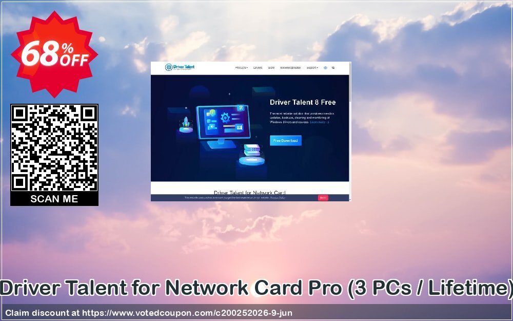Driver Talent for Network Card Pro, 3 PCs / Lifetime  Coupon, discount 61% OFF Driver Talent for Network Card Pro, verified. Promotion: Big sales code of Driver Talent for Network Card Pro, tested & approved