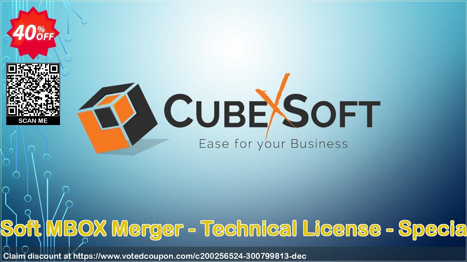 CubexSoft MBOX Merger - Technical Plan - Special Offer Coupon Code Jun 2024, 40% OFF - VotedCoupon