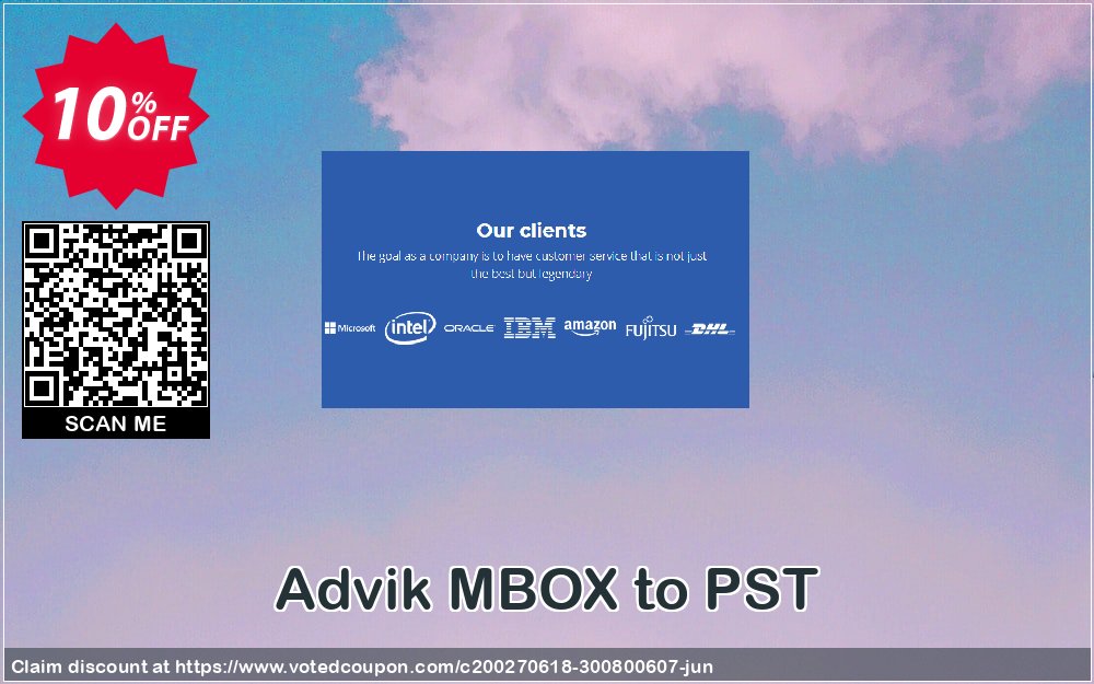 Advik MBOX to PST Coupon, discount Coupon code Advik MBOX to PST - Personal License. Promotion: Advik MBOX to PST - Personal License Exclusive offer 