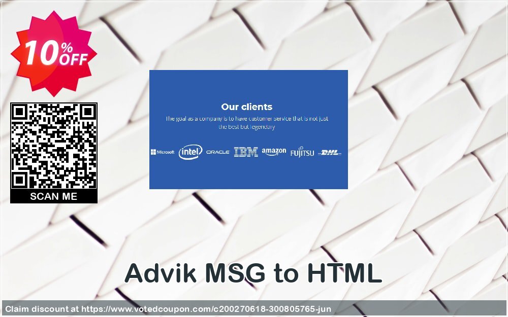 Advik MSG to HTML Coupon, discount Coupon code Advik MSG to HTML - Personal License. Promotion: Advik MSG to HTML - Personal License Exclusive offer 