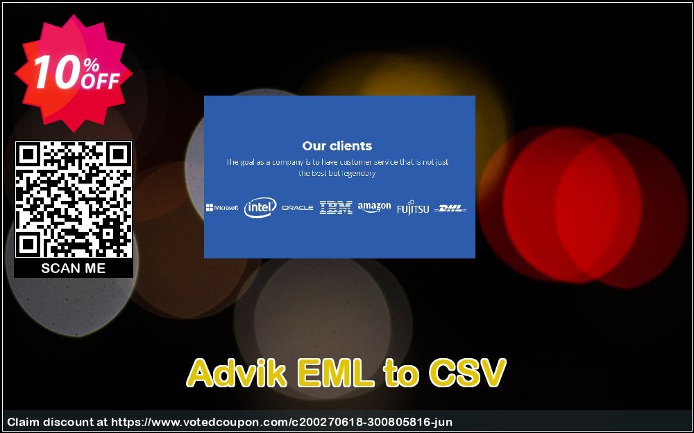 Advik EML to CSV Coupon Code Jun 2024, 10% OFF - VotedCoupon