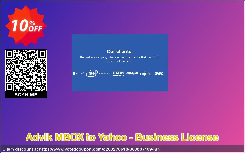 Advik MBOX to Yahoo - Business Plan Coupon, discount Coupon code Advik MBOX to Yahoo - Business License. Promotion: Advik MBOX to Yahoo - Business License Exclusive offer 