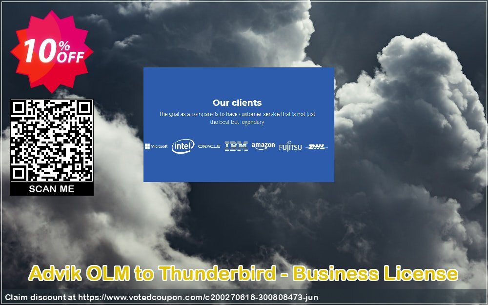 Advik OLM to Thunderbird - Business Plan Coupon Code Jun 2024, 10% OFF - VotedCoupon