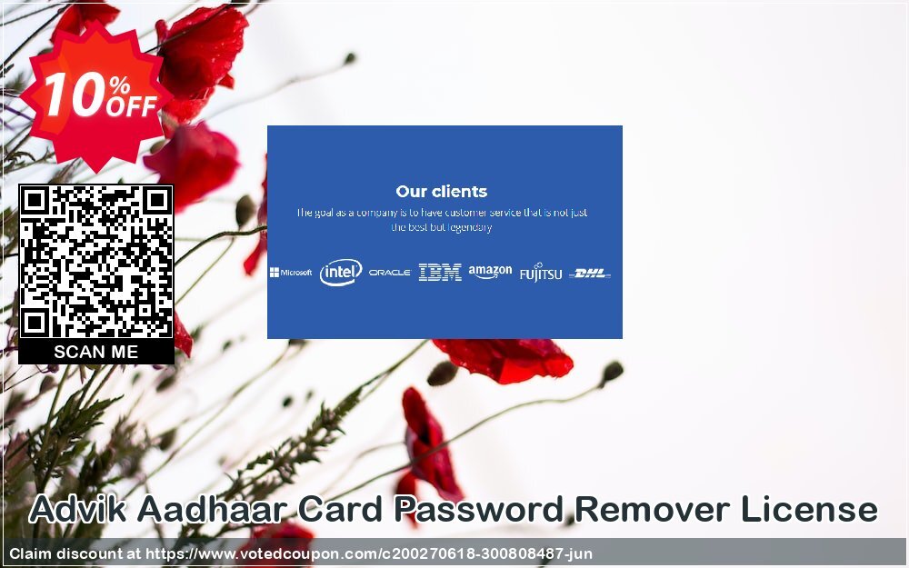 Advik Aadhaar Card Password Remover Plan Coupon Code Jun 2024, 10% OFF - VotedCoupon