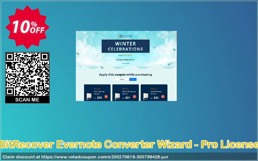BitRecover Evernote Converter Wizard - Pro Plan Coupon, discount Coupon code Evernote Converter Wizard - Pro License. Promotion: Evernote Converter Wizard - Pro License offer from BitRecover