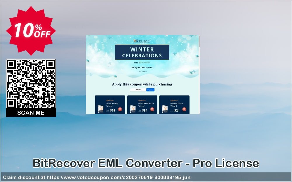 BitRecover EML Converter - Pro Plan Coupon Code Jun 2024, 10% OFF - VotedCoupon