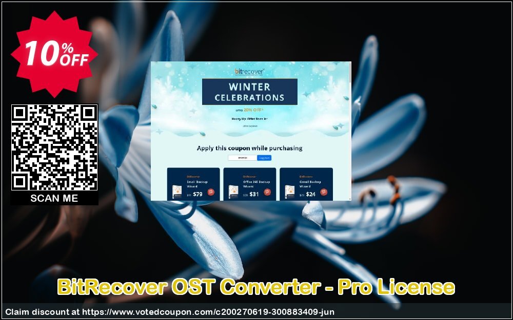 BitRecover OST Converter - Pro Plan Coupon, discount Coupon code BitRecover OST Converter - Pro License. Promotion: BitRecover OST Converter - Pro License Exclusive offer 