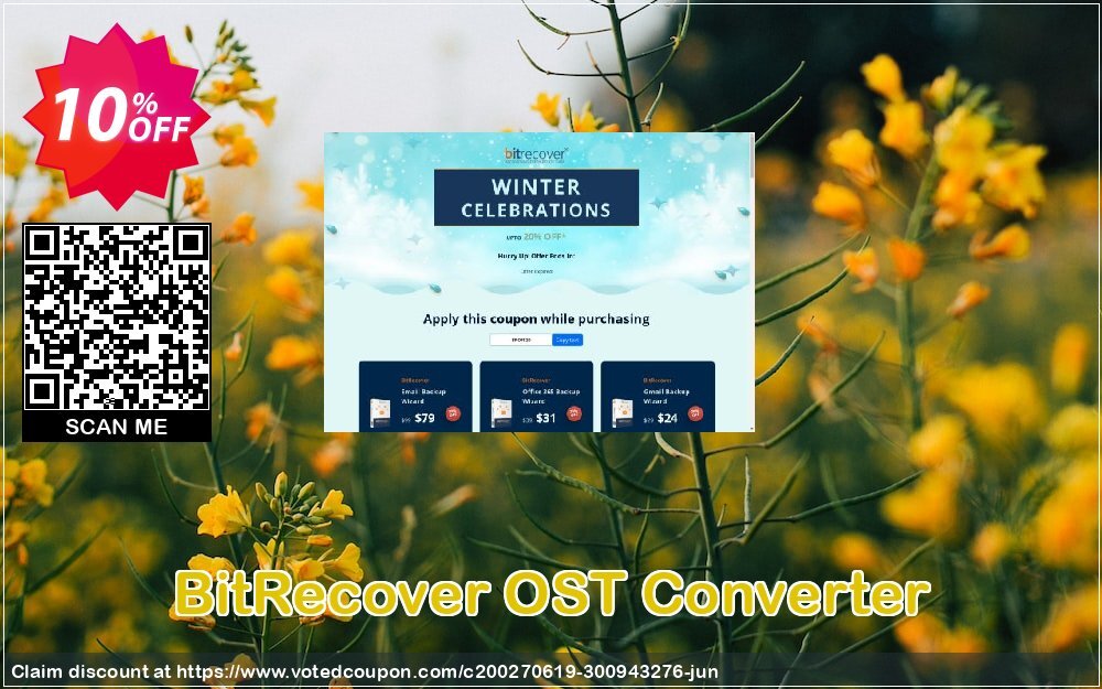 BitRecover OST Converter Coupon, discount Coupon code BitRecover OST Converter - Standard License. Promotion: BitRecover OST Converter - Standard License Exclusive offer 