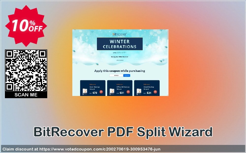 BitRecover PDF Split Wizard Coupon Code Jun 2024, 10% OFF - VotedCoupon