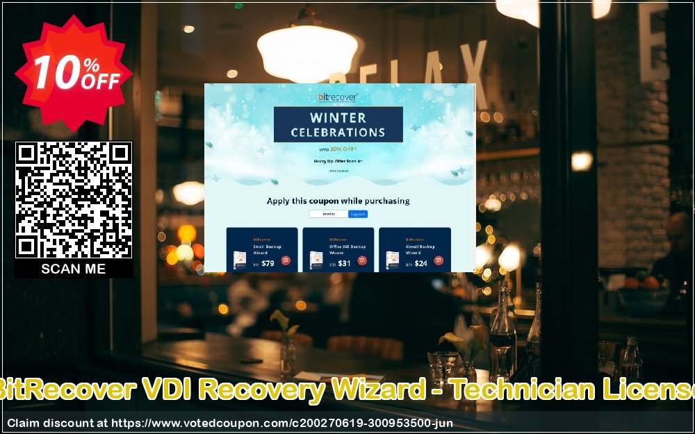 BitRecover VDI Recovery Wizard - Technician Plan Coupon Code Jun 2024, 10% OFF - VotedCoupon