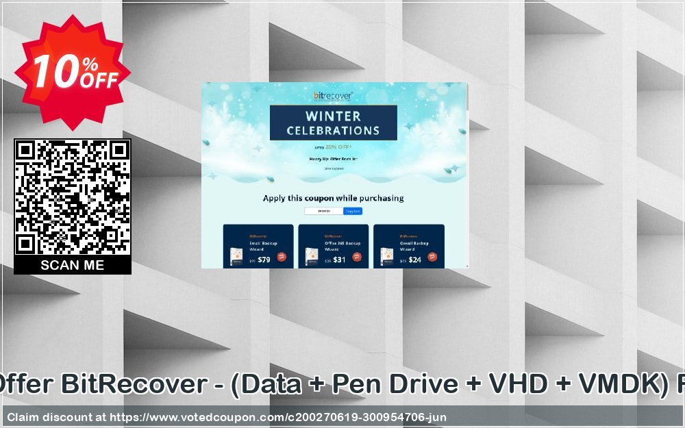 Bundle Offer BitRecover -, Data + Pen Drive + VHD + VMDK Recovery Coupon Code Jun 2024, 10% OFF - VotedCoupon