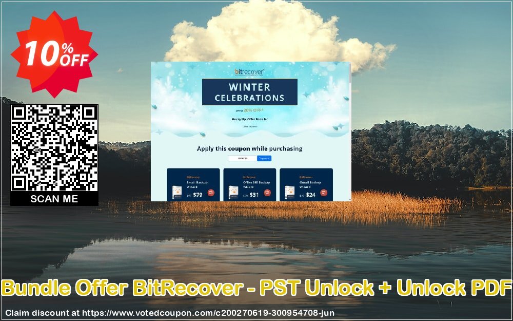 Bundle Offer BitRecover - PST Unlock + Unlock PDF Coupon, discount Coupon code Bundle Offer BitRecover - PST Unlock + Unlock PDF - Personal License. Promotion: Bundle Offer BitRecover - PST Unlock + Unlock PDF - Personal License Exclusive offer 