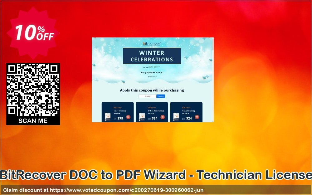 BitRecover DOC to PDF Wizard - Technician Plan Coupon Code Jun 2024, 10% OFF - VotedCoupon