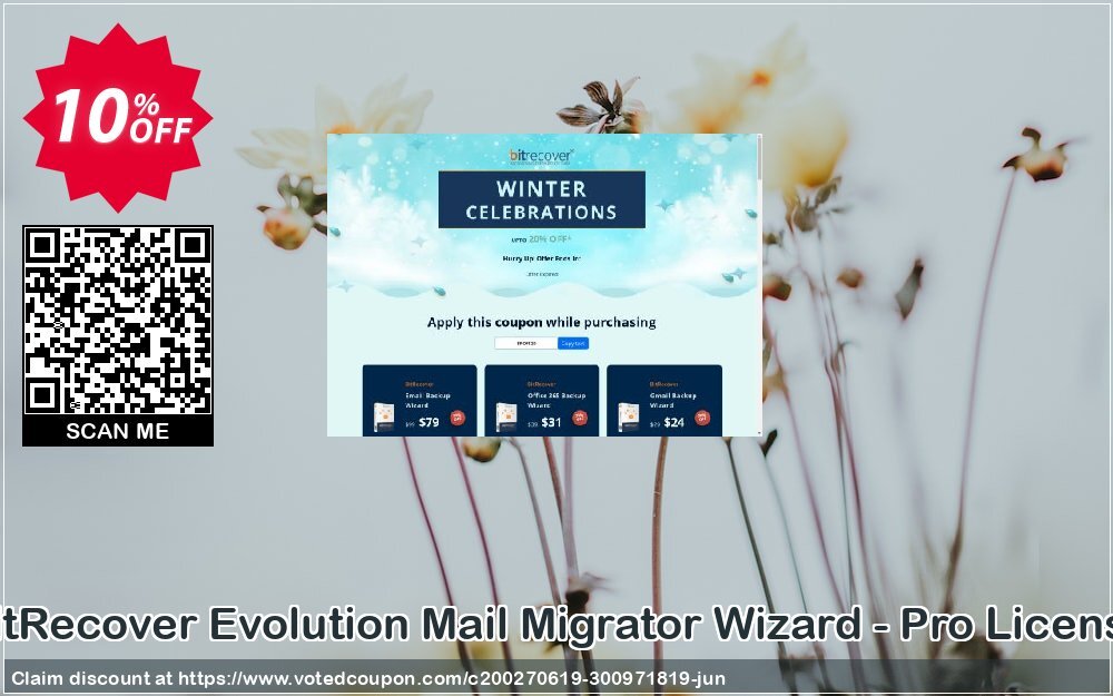 BitRecover Evolution Mail Migrator Wizard - Pro Plan Coupon, discount Coupon code Evolution Mail Migrator Wizard - Pro License. Promotion: Evolution Mail Migrator Wizard - Pro License offer from BitRecover