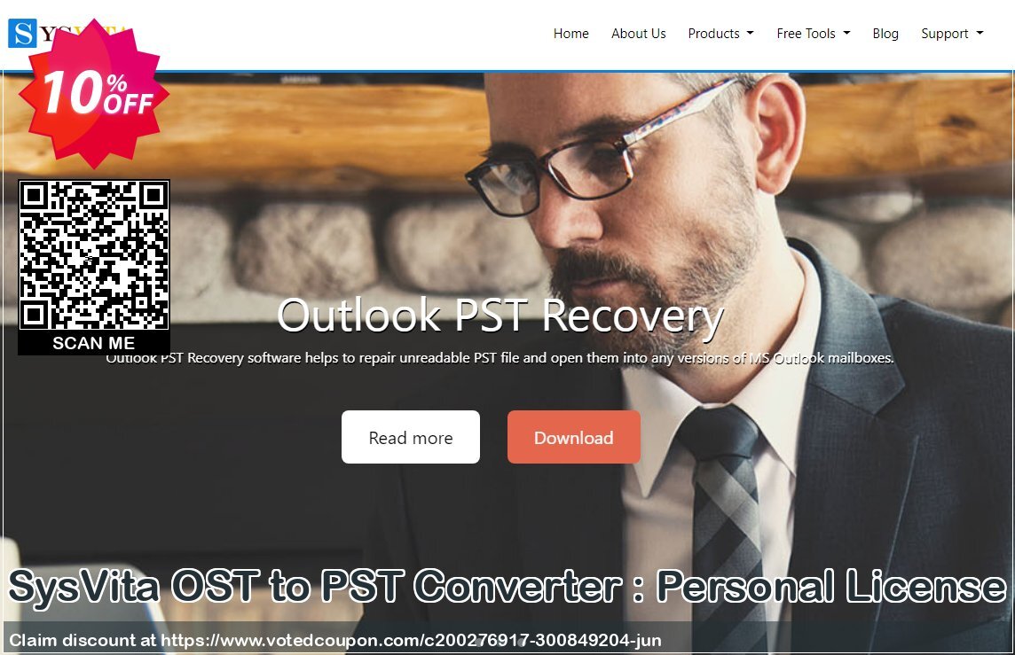 SysVita OST to PST Converter : Personal Plan Coupon Code Jun 2024, 10% OFF - VotedCoupon