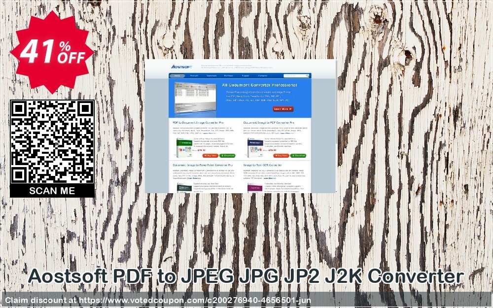 Aostsoft PDF to JPEG JPG JP2 J2K Converter Coupon, discount Aostsoft PDF to JPEG JPG JP2 J2K Converter Exclusive discount code 2024. Promotion: Exclusive discount code of Aostsoft PDF to JPEG JPG JP2 J2K Converter 2024