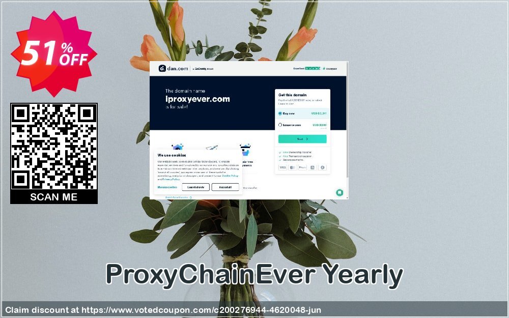 ProxyChainEver Yearly Coupon, discount ProxyChainEver Yearly Wonderful promotions code 2024. Promotion: Wonderful promotions code of ProxyChainEver Yearly 2024