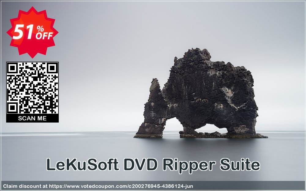 LeKuSoft DVD Ripper Suite Coupon, discount LeKuSoft DVD Ripper Suite Dreaded deals code 2024. Promotion: Dreaded deals code of LeKuSoft DVD Ripper Suite 2024
