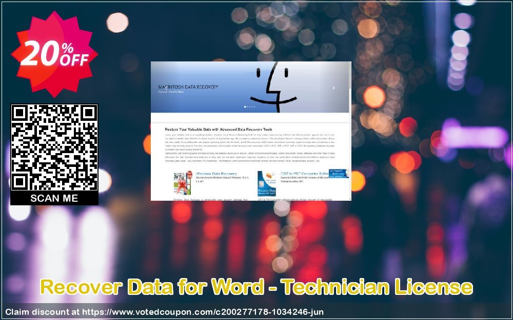 Recover Data for Word - Technician Plan Coupon, discount Recover Data for Word - Technician License Awful promo code 2024. Promotion: Awful promo code of Recover Data for Word - Technician License 2024