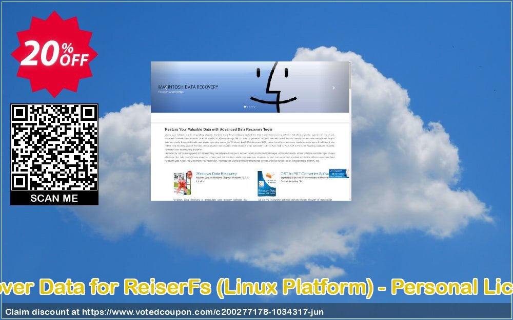 Recover Data for ReiserFs, Linux Platform - Personal Plan Coupon, discount Recover Data for ReiserFs (Linux Platform) - Personal License Super discounts code 2024. Promotion: Super discounts code of Recover Data for ReiserFs (Linux Platform) - Personal License 2024
