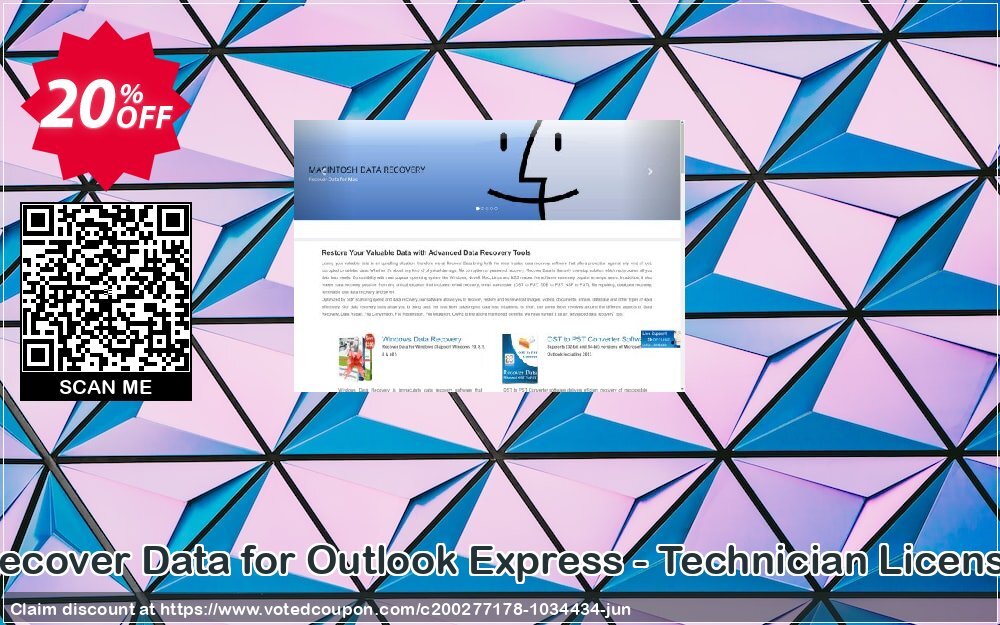 Recover Data for Outlook Express - Technician Plan Coupon, discount Recover Data for Outlook Express - Technician License Big discount code 2024. Promotion: Big discount code of Recover Data for Outlook Express - Technician License 2024