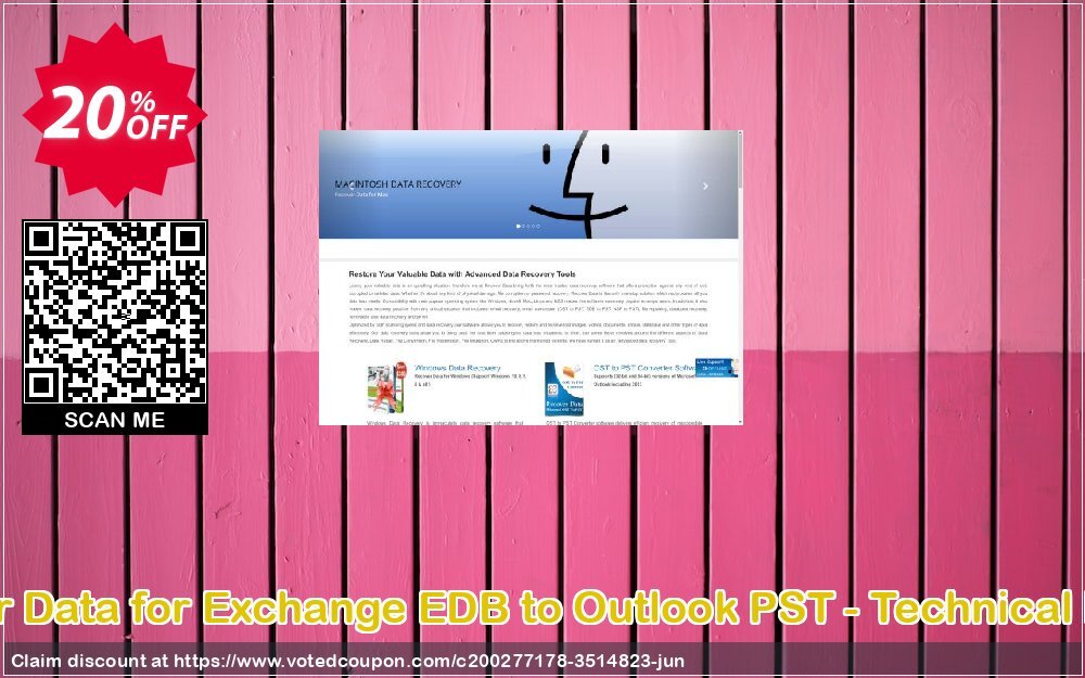 Recover Data for Exchange EDB to Outlook PST - Technical Plan Coupon, discount Recover Data for Exchange EDB to Outlook PST - Technical License Big discounts code 2024. Promotion: Big discounts code of Recover Data for Exchange EDB to Outlook PST - Technical License 2024