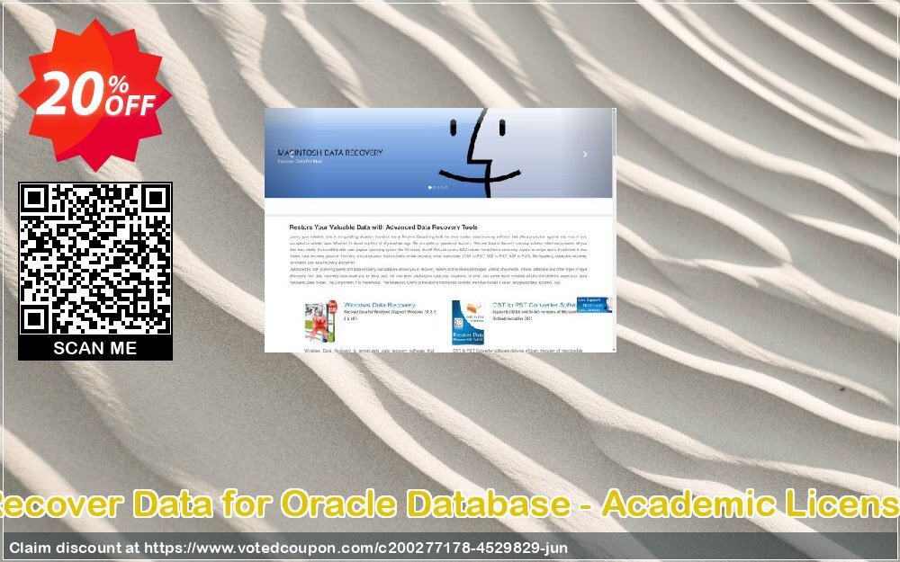 Recover Data for Oracle Database - Academic Plan Coupon, discount Recover Data for Oracle Database - Academic License Marvelous promo code 2024. Promotion: Marvelous promo code of Recover Data for Oracle Database - Academic License 2024