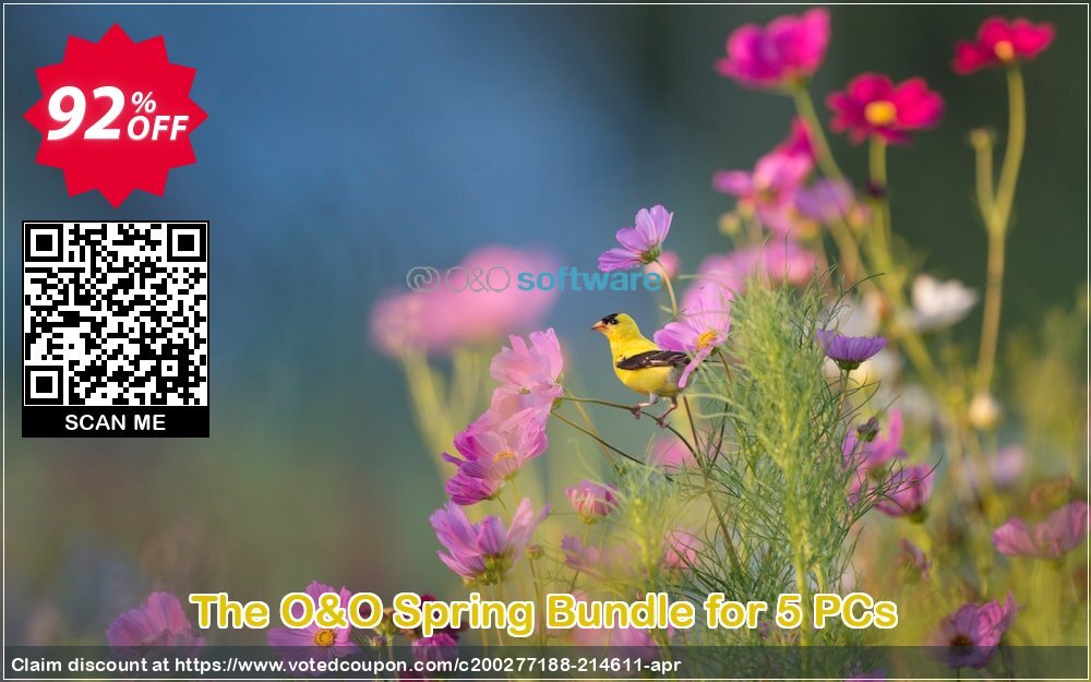 The O&O Spring Bundle for 5 PCs Coupon, discount 92% OFF The O&O Autumn Bundle for 5 PCs, verified. Promotion: Big promo code of The O&O Autumn Bundle for 5 PCs, tested & approved
