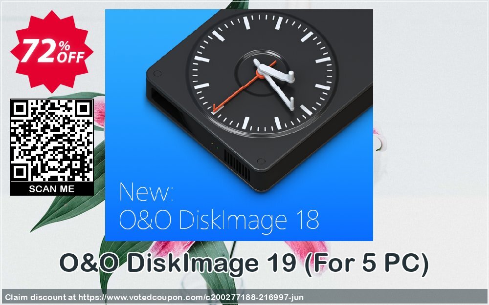 O&O DiskImage 19, For 5 PC  Coupon, discount 72% OFF O&O DiskImage 19 (For 5 PC), verified. Promotion: Big promo code of O&O DiskImage 19 (For 5 PC), tested & approved