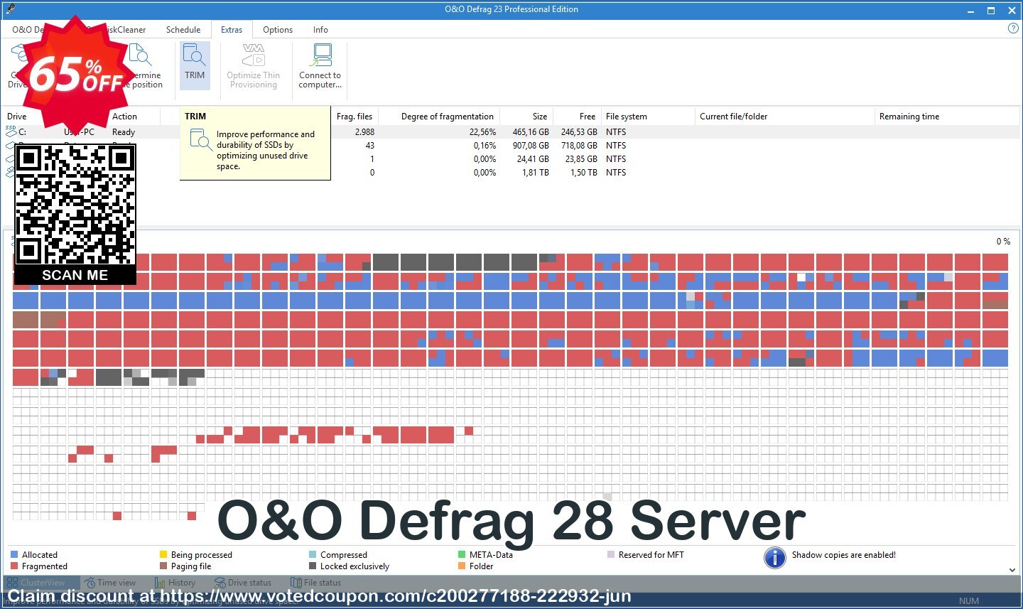 O&O Defrag 28 Server Coupon Code Jul 2024, 65% OFF - VotedCoupon