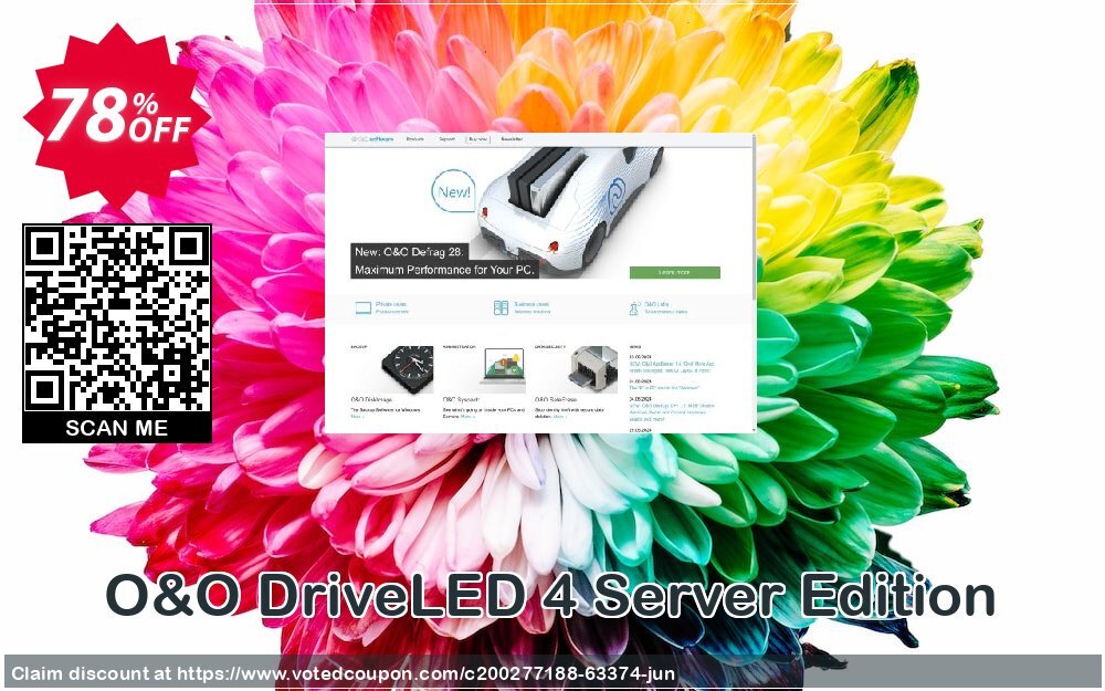 O&O DriveLED 4 Server Edition Coupon, discount 50% OFF O&O DriveLED 4 Server Edition, verified. Promotion: Big promo code of O&O DriveLED 4 Server Edition, tested & approved