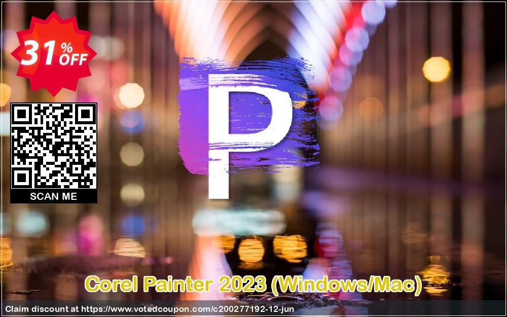 Corel Painter 2023, WINDOWS/MAC  Coupon, discount 25% OFF Corel Painter 2024 (Windows/Mac), verified. Promotion: Awesome deals code of Corel Painter 2024 (Windows/Mac), tested & approved