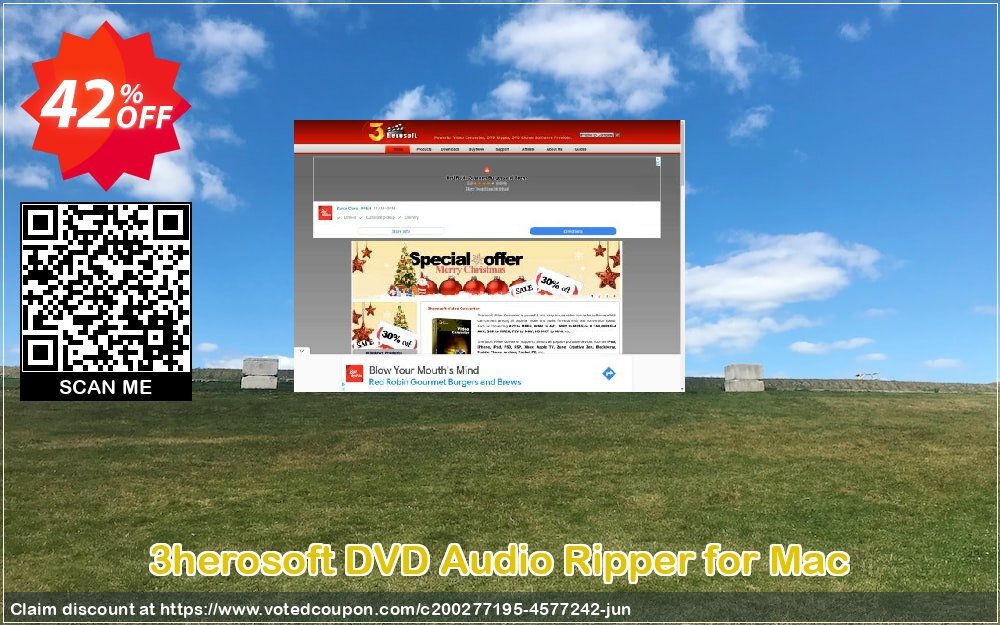 3herosoft DVD Audio Ripper for MAC Coupon, discount 3herosoft DVD Audio Ripper for Mac Super deals code 2024. Promotion: Super deals code of 3herosoft DVD Audio Ripper for Mac 2024