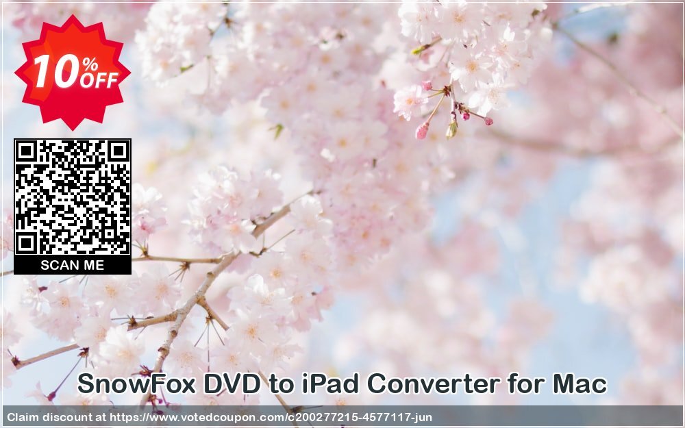 SnowFox DVD to iPad Converter for MAC Coupon, discount SnowFox DVD to iPad Converter for Mac Awful offer code 2024. Promotion: Awful offer code of SnowFox DVD to iPad Converter for Mac 2024