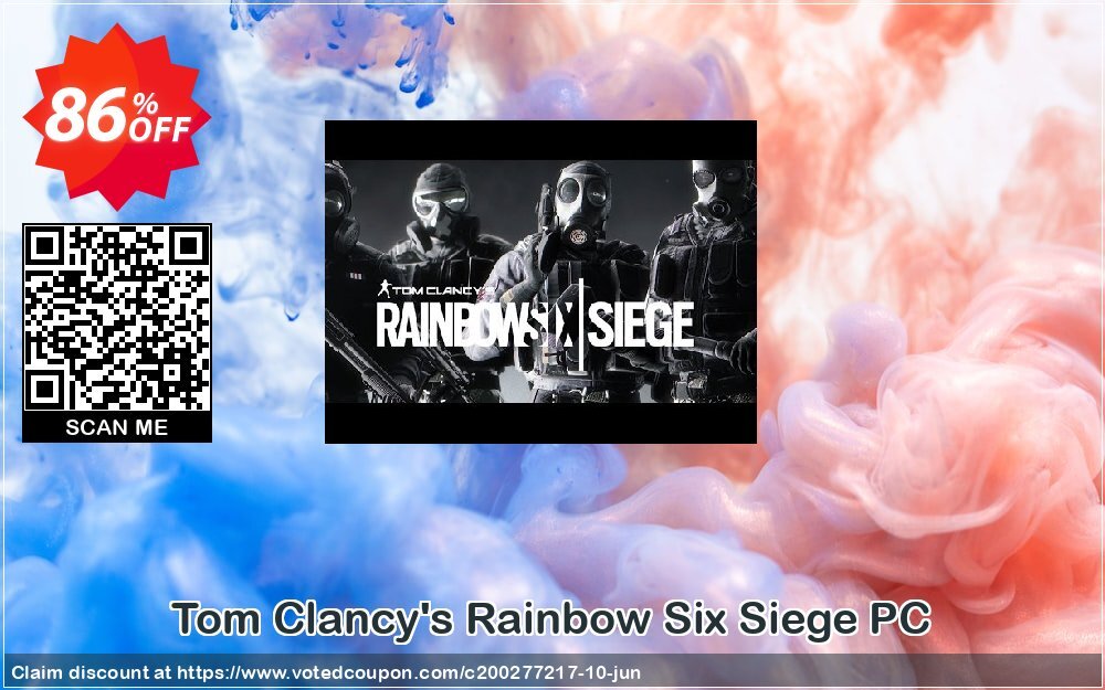Tom Clancy's Rainbow Six Siege PC Coupon Code Jun 2024, 86% OFF - VotedCoupon
