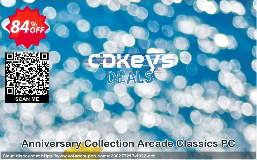 Anniversary Collection Arcade Classics PC Coupon, discount Anniversary Collection Arcade Classics PC Deal. Promotion: Anniversary Collection Arcade Classics PC Exclusive offer 