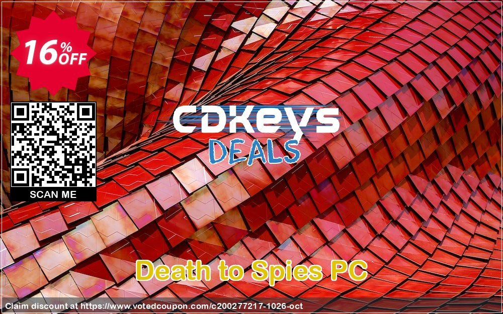 Death to Spies PC Coupon, discount Death to Spies PC Deal. Promotion: Death to Spies PC Exclusive offer 