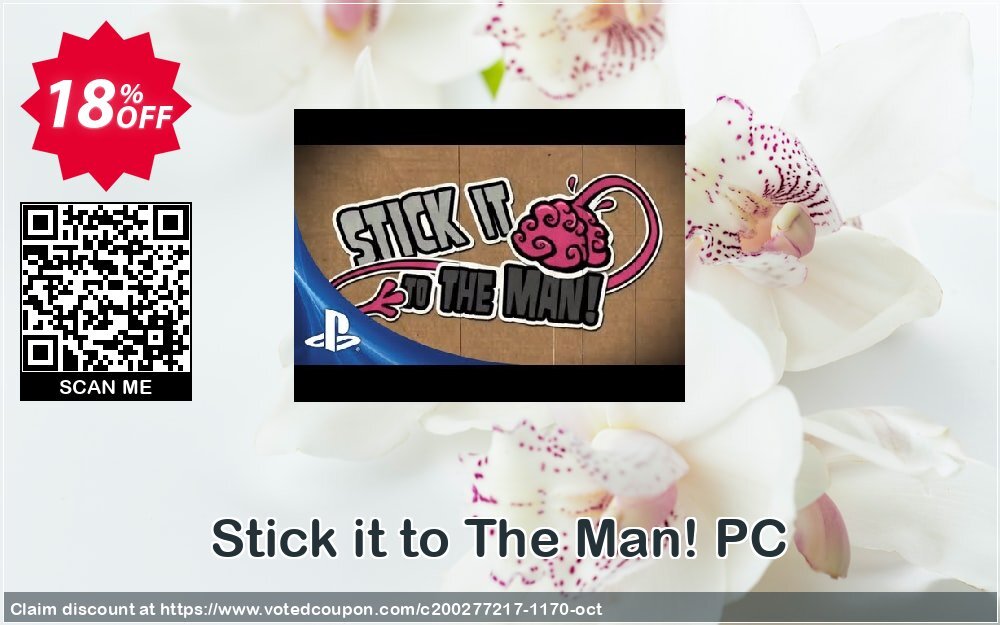 Stick it to The Man! PC Coupon, discount Stick it to The Man! PC Deal. Promotion: Stick it to The Man! PC Exclusive offer 