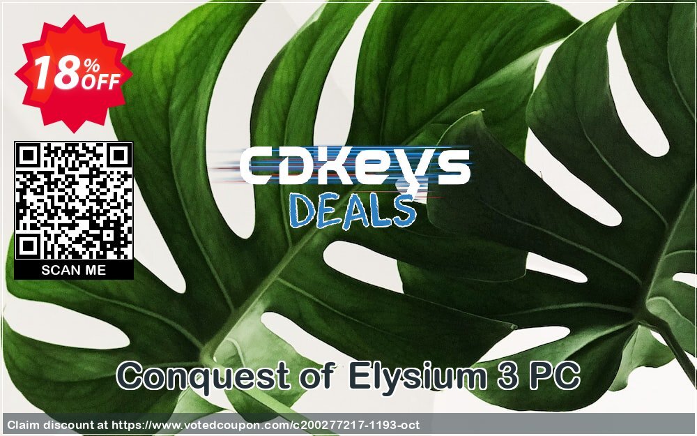 Conquest of Elysium 3 PC Coupon, discount Conquest of Elysium 3 PC Deal. Promotion: Conquest of Elysium 3 PC Exclusive offer 