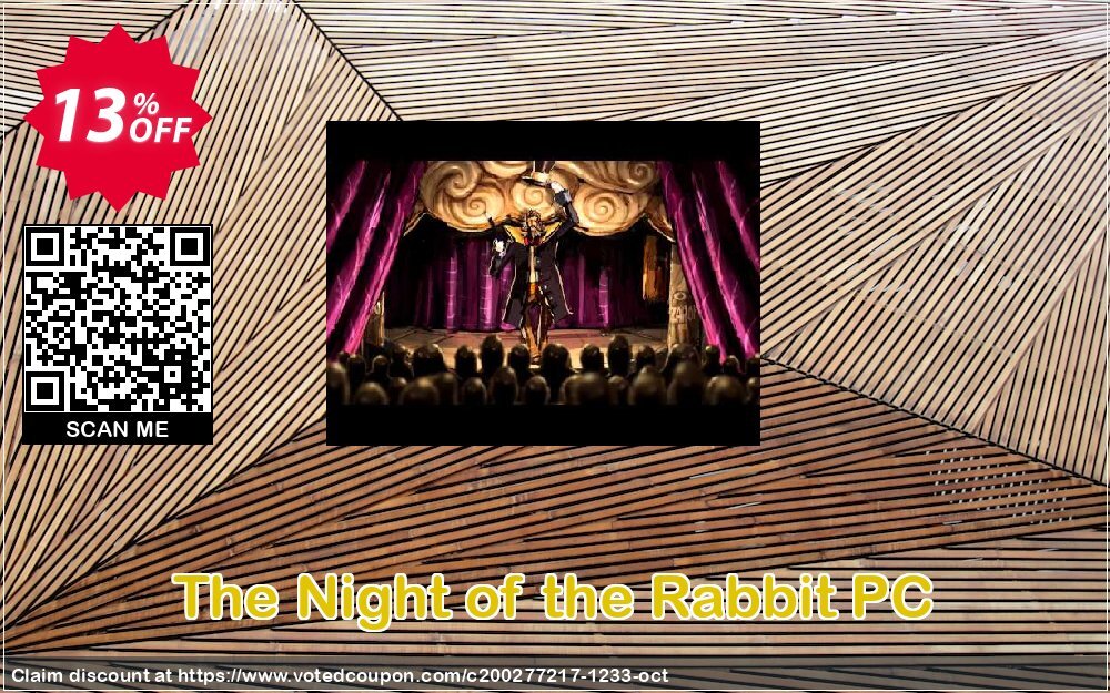 The Night of the Rabbit PC Coupon, discount The Night of the Rabbit PC Deal. Promotion: The Night of the Rabbit PC Exclusive offer 