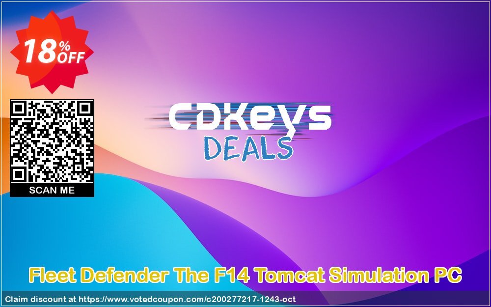 Fleet Defender The F14 Tomcat Simulation PC Coupon, discount Fleet Defender The F14 Tomcat Simulation PC Deal. Promotion: Fleet Defender The F14 Tomcat Simulation PC Exclusive offer 