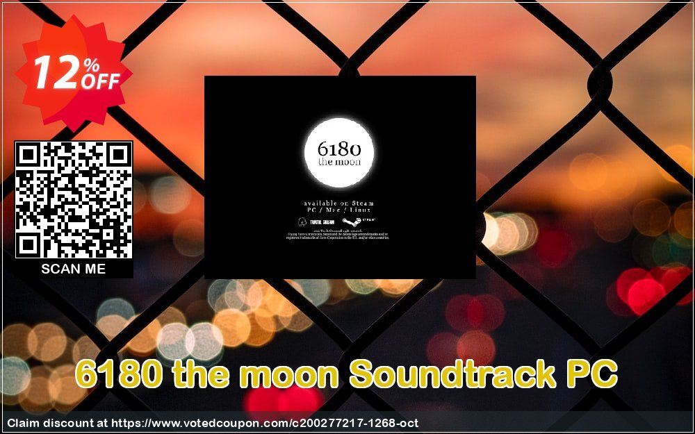 6180 the moon Soundtrack PC Coupon, discount 6180 the moon Soundtrack PC Deal. Promotion: 6180 the moon Soundtrack PC Exclusive offer 