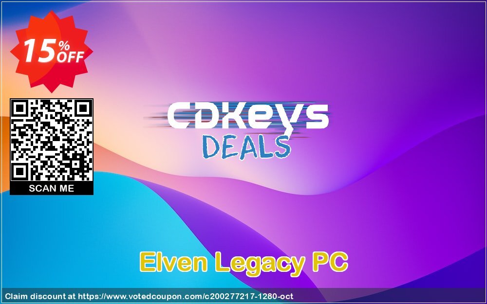 Elven Legacy PC Coupon, discount Elven Legacy PC Deal. Promotion: Elven Legacy PC Exclusive offer 